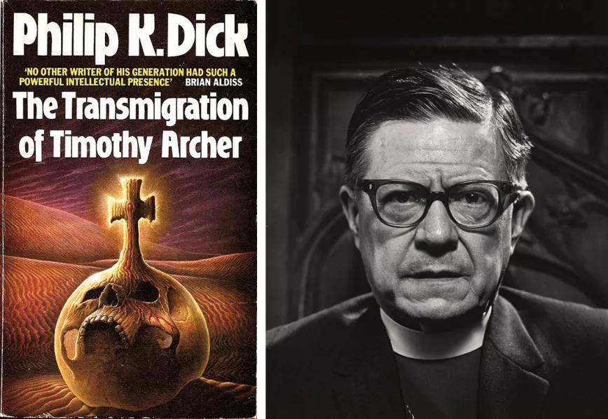La transmigración de Timothy Archer, novela de Philip K. Dick inspirada en la figura de James A. Pike.