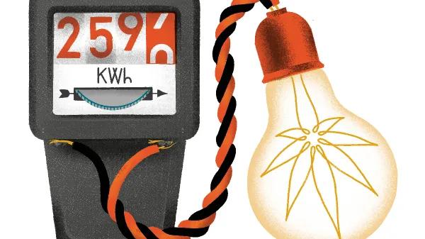 Multa por tener pinchada la luz