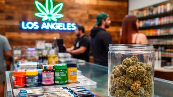 Amplio respaldo a gravar negocios cannábicos sin licencia en Los Ángeles