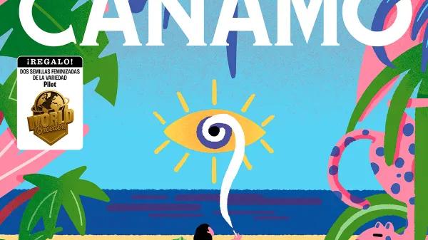 Revista Cáñamo 340. Portada de Bea Crespo