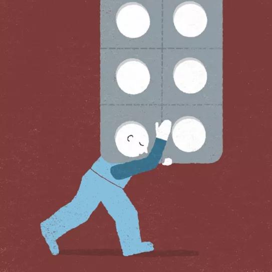 Ilustración psicofármacos