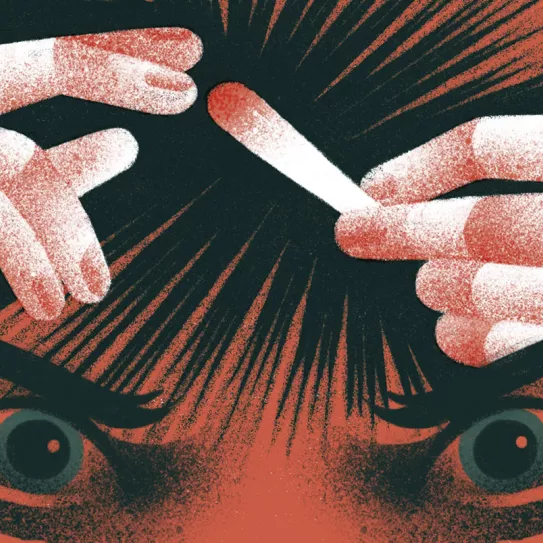 Ilustración compartir porros