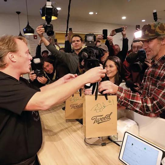 Canadá, tienda de cannabis