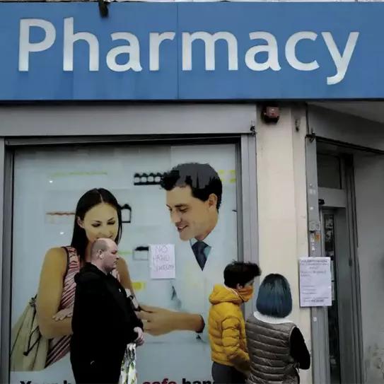 Farmacia en Reino Unido