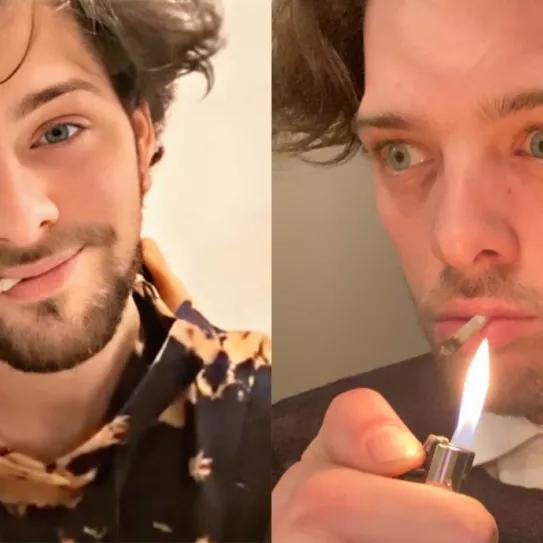 “Influencer” Santiago Malatea la lía tras fumarse un porro en Telefe