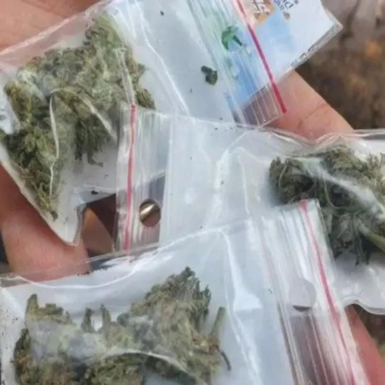 Dron deja caer decenas de bolsas de marihuana en Israel