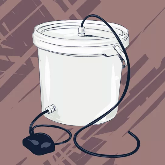 Ilustración: Dióxido de carbono casero