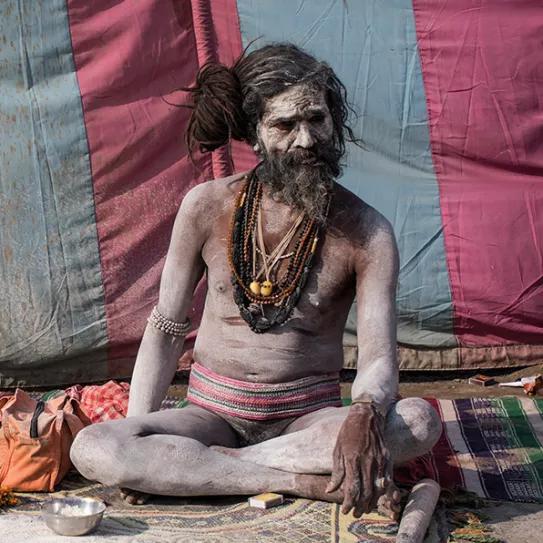 Un chillum con Shiva en el ‘kumbh mela’