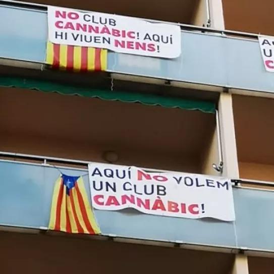 Vecinos contra la apertura de dos clubs de cannabis en Barcelona