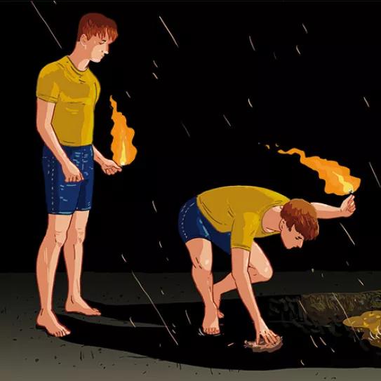 Iluminar la oscuridad 