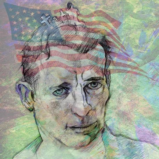 Camino a Kerouac Ilustración Pedro Sánchez González