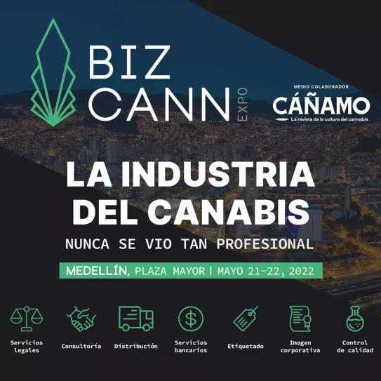 Bizcann Expo anuncia su próximo evento en Medellín para mayo