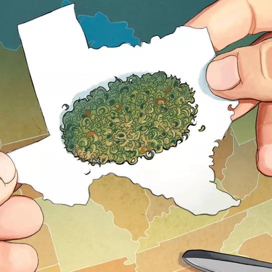 La legalización de la marihuana en Texas es más popular que su gobernador 