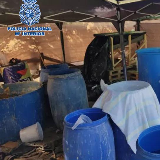 Desmantelan un laboratorio de cocaína en la sierra de Madrid