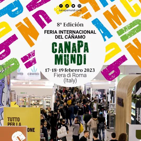 La feria Canapa Mundi llegará a Roma el próximo febrero 