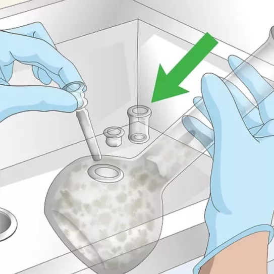 Limpieza de pipas de cristal 