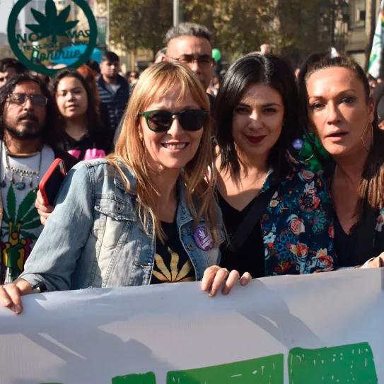 Chile pide la legalización del cannabis en la 17ª Marcha Cultiva tus Derechos 