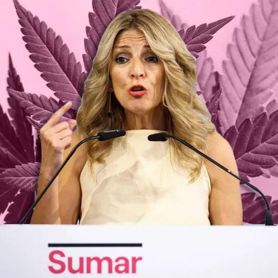 Sumar explicita su apoyo a la regulación del cannabis