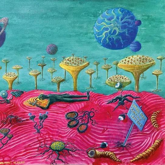 Roman Andreev, un desertor ruso exiliado en el surrealismo