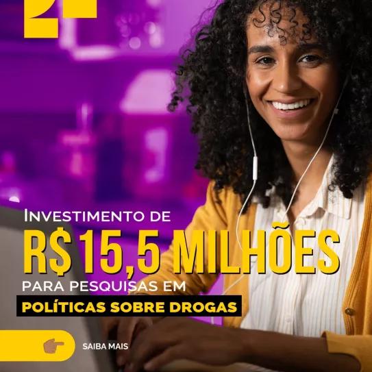 Brasil invertirá 1.9 millones de euros para investigar políticas públicas sobre drogas