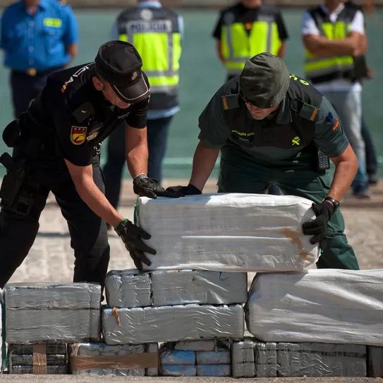 España es el tercer país de mayor ingreso de cocaína en Europa