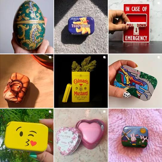 Cajitas de faso: el Instagram argentino que recopila los más llamativos recipientes para guardar cannabis
