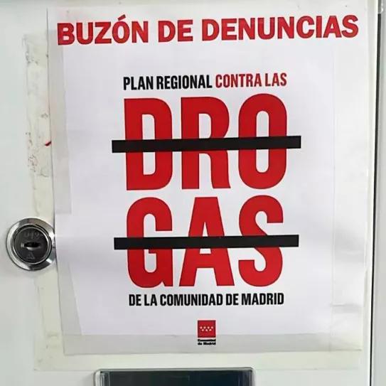 Ayuso promueve las denuncias anónimas sobre consumo de drogas en los institutos educativos