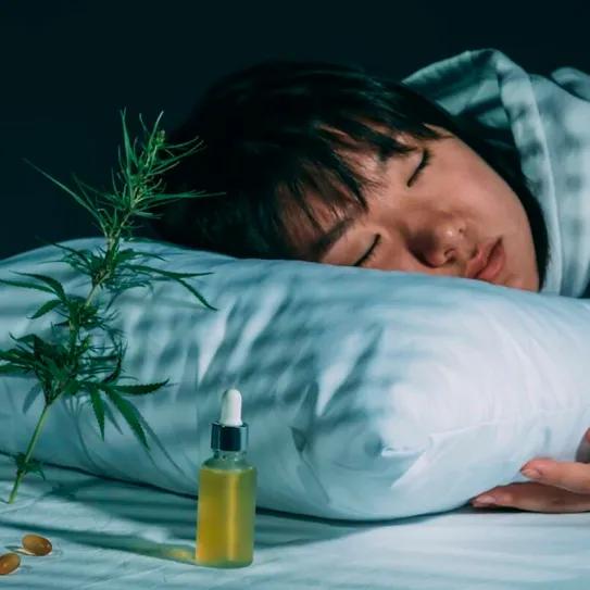Las fundas de almohadas recubiertas con CBD mejoran la calidad del sueño