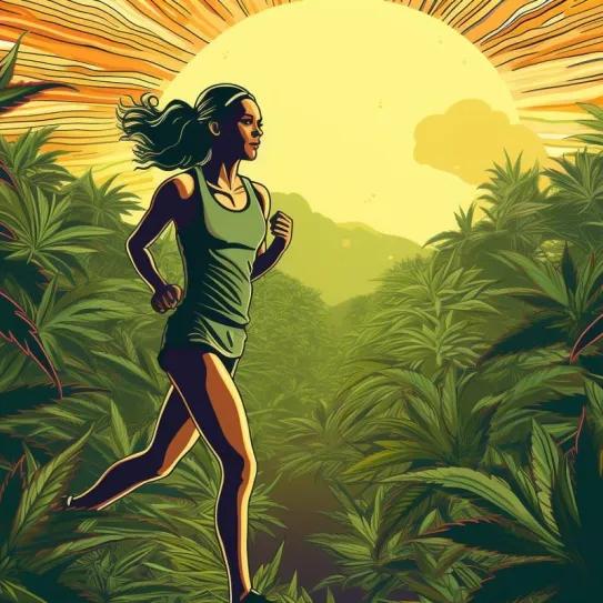 Los consumidores de cannabis son más propensos a hacer ejercicio que a la comida rápida