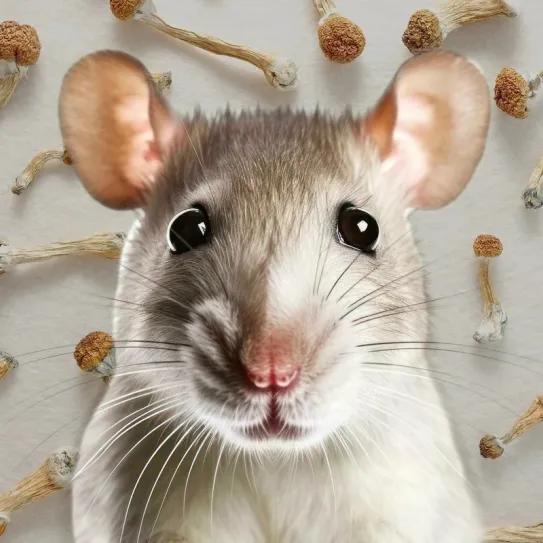 Psilocibina retrasa el envejecimiento en ratones