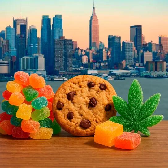 Los comestibles dominan el mercado cannábico en Nueva York