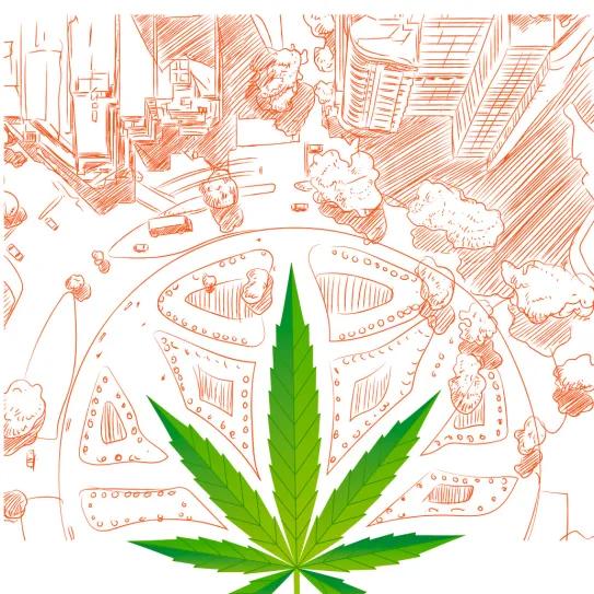 Zonas de tolerancia cannábica en Ciudad de México