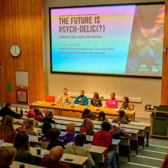 El evento, The Future is Psychedelic: Community, Care, Access, and Resistance, 