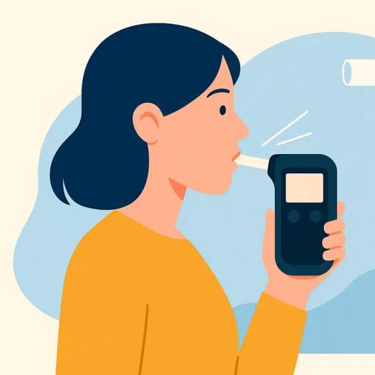 ¿Puede un test portátil detectar THC en el aliento?
