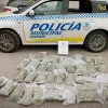 Requisan 21 kilos de marihuana con la inscripción “coronavirus” en la bolsa