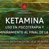 KETAMINA, Uso en psicoterapia y acompañamiento al final de la vida