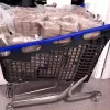 Detenido con 130 kg de hachís en un carrito de la compra a las 4:20h