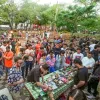 Distribuyeron miles de productos de cannabis en un espacio público de Paraguay