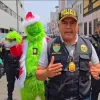 Escuadrón Verde de la PNP se disfrazó como el Grinch 