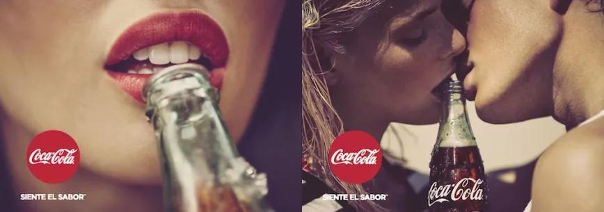 Pornográficos encuadres en la última campaña del refresco