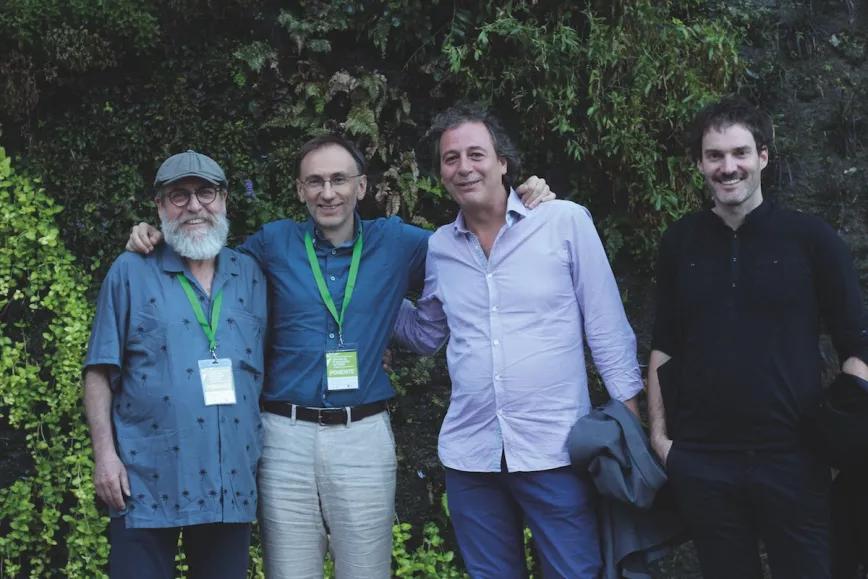 Mariano García de Palau, Guillermo Velasco, José Carlos Bouso y Ekaitz Agirregoitia