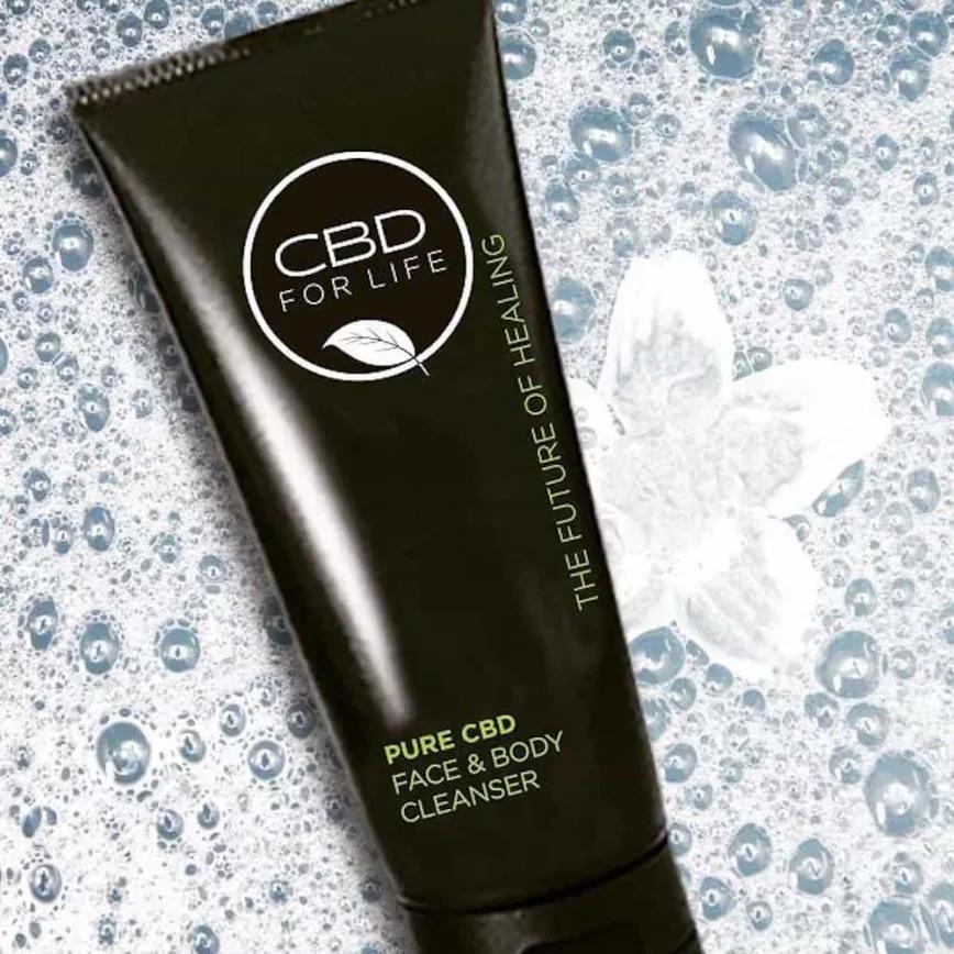 Limpiador de cara y cuerpo CBD For Life