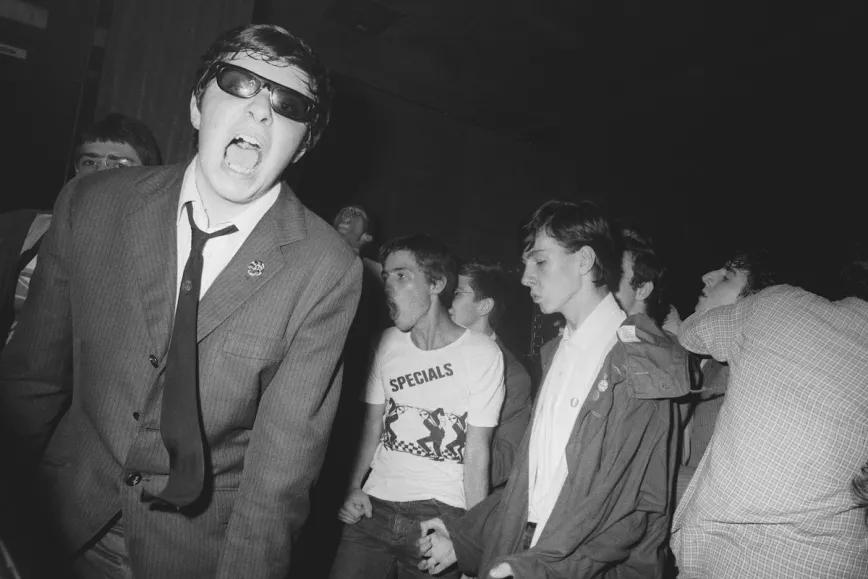Concierto mod en la sala Ritmo Futuro, 1982