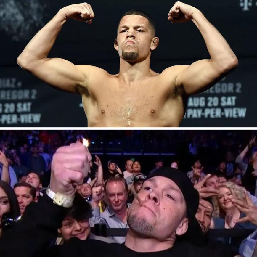 Nate Diaz, luchador UFC.