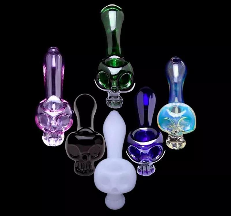 Chameleon Glass Bonehead Glass Pipe