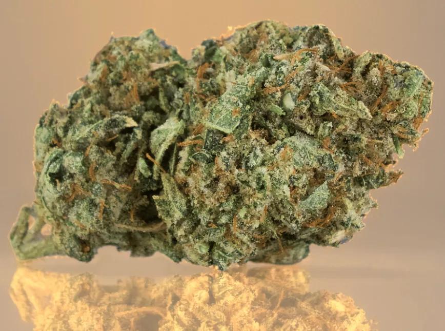 SUNSET Otra índica que pega fuerte a la cabeza y te deja con ganas de más y más sofá. Entre 18 y 25% de THC.