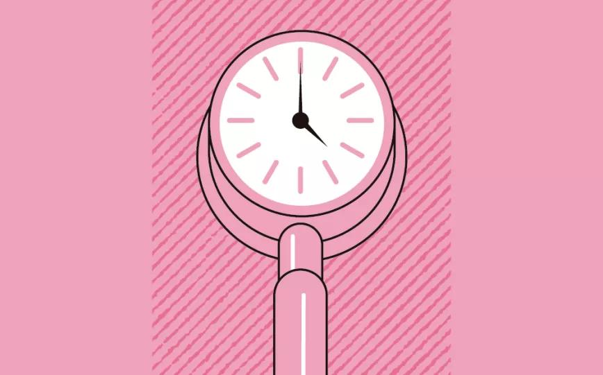 Reloj marcando el paso del tiempo