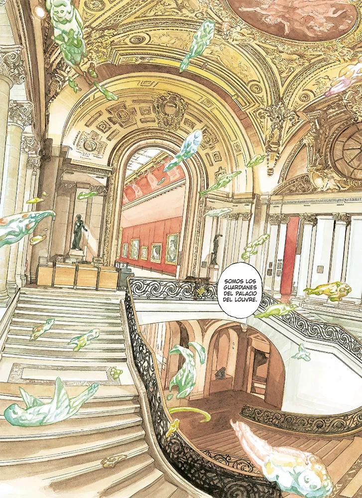 Los guardianes del Louvre