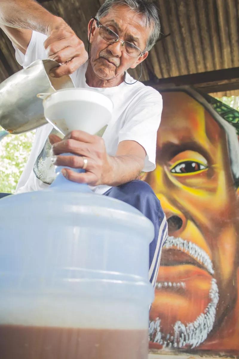 Emilio Mendoça, coordinador de Luzeiro da Manha.