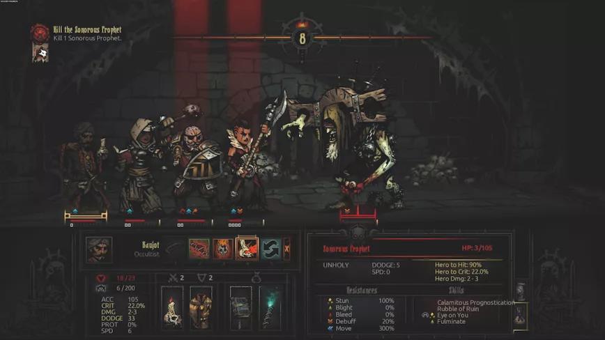 Videojuego Darkest Dungeon 